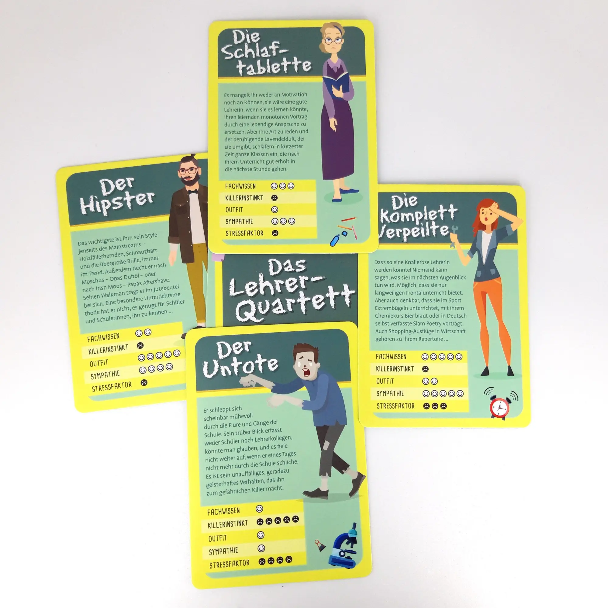 Bild: 9783747401156 | Das Lehrer-Quartett | Norbert Golluch | Spiel | Schachtel | 32 S.