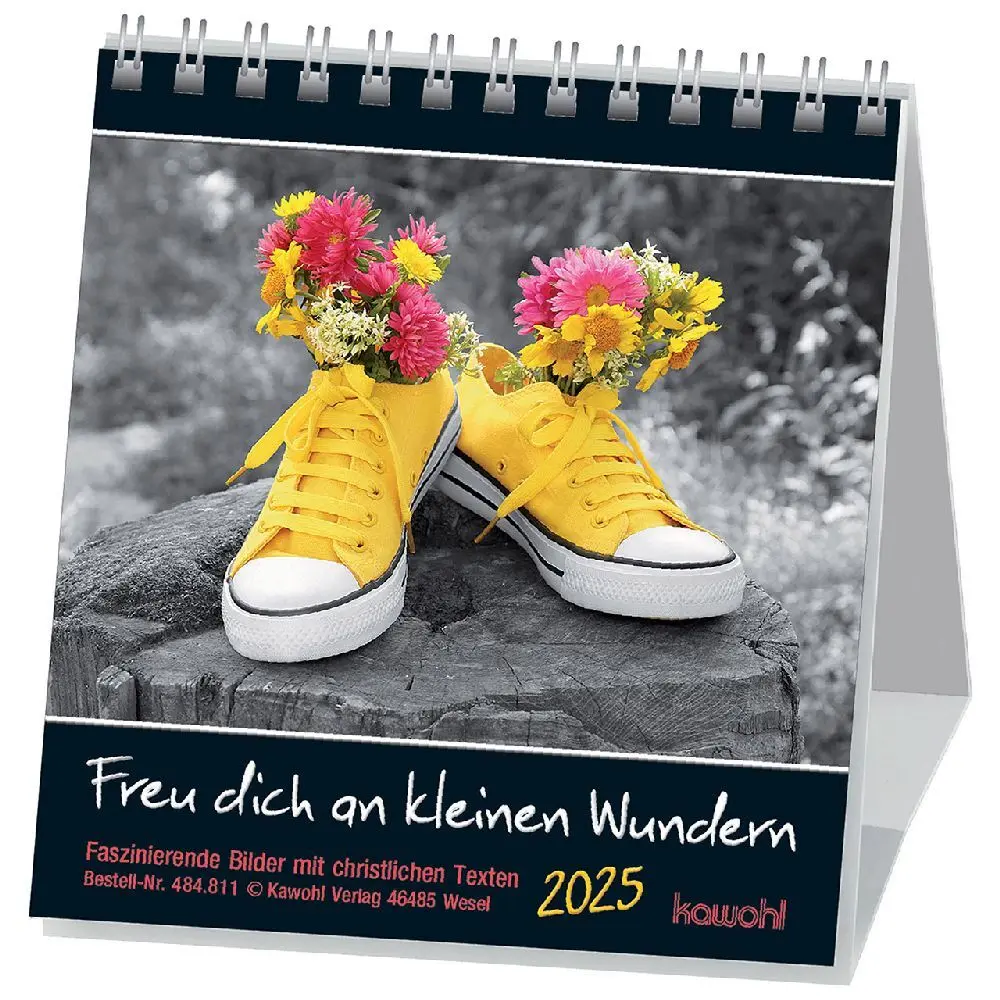 Cover: 9783754881156 | Freu dich an kleinen Wundern 2025 | Kalender | Spiralbindung | Deutsch