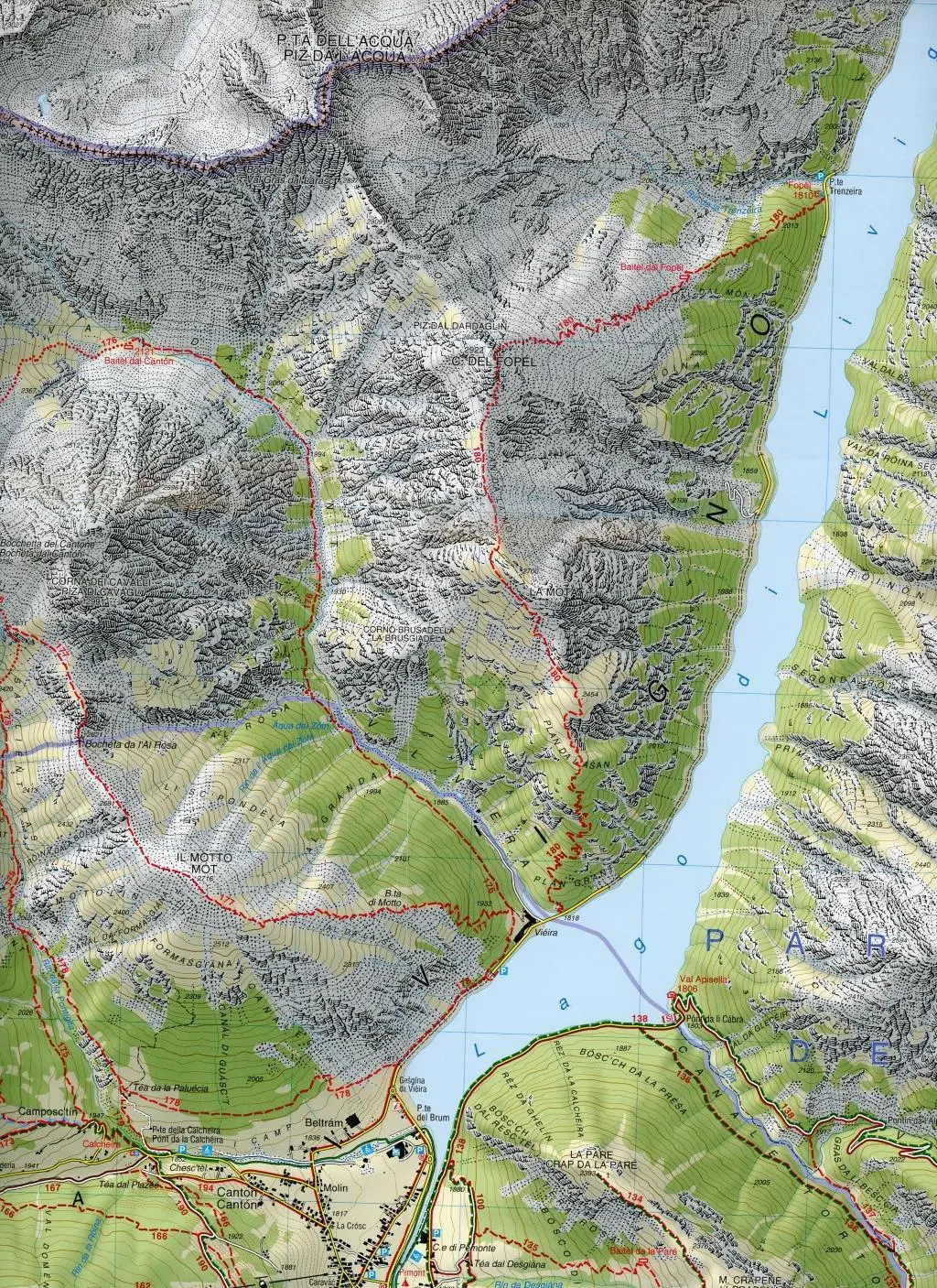 Bild: 9788883151156 | Wanderkarte 69 Livigno - Bormio - Val Viola - Val di Fraele 1:25 000