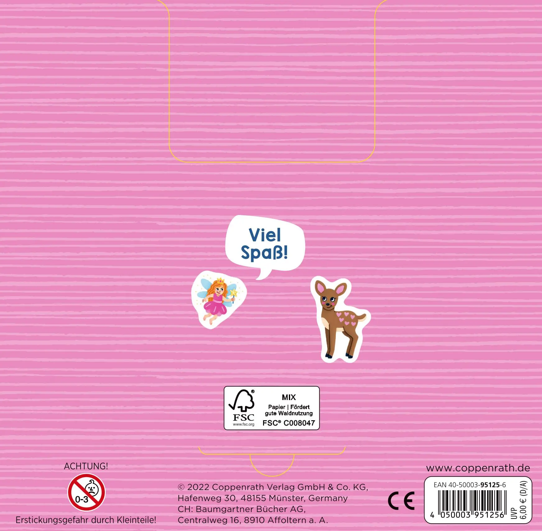 Rückseite: 4050003951256 | Meine Mini-Stickerwelt - Glitzer-Prinzessin | Ruby Warnecke | Deutsch