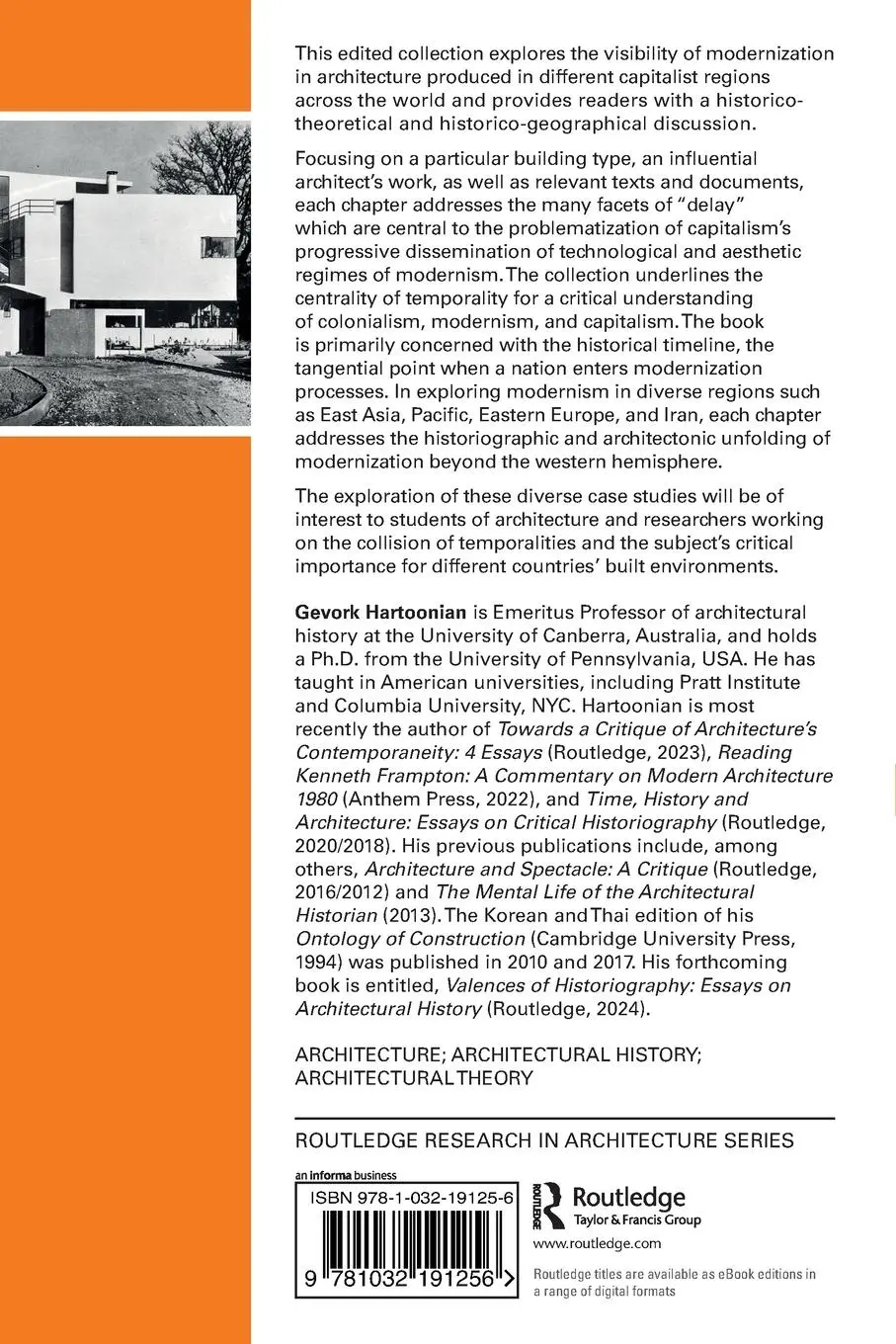 Rückseite: 9781032191256 | The Visibility of Modernization in Architecture | A Debate | Buch