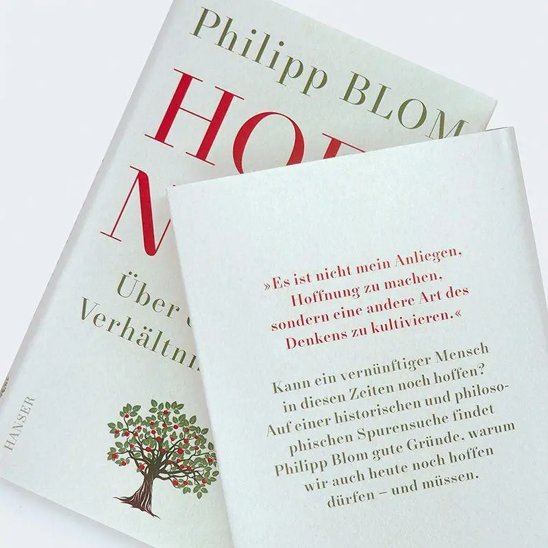 Bild: 9783446281356 | Hoffnung | Über ein kluges Verhältnis zur Welt | Philipp Blom | Buch