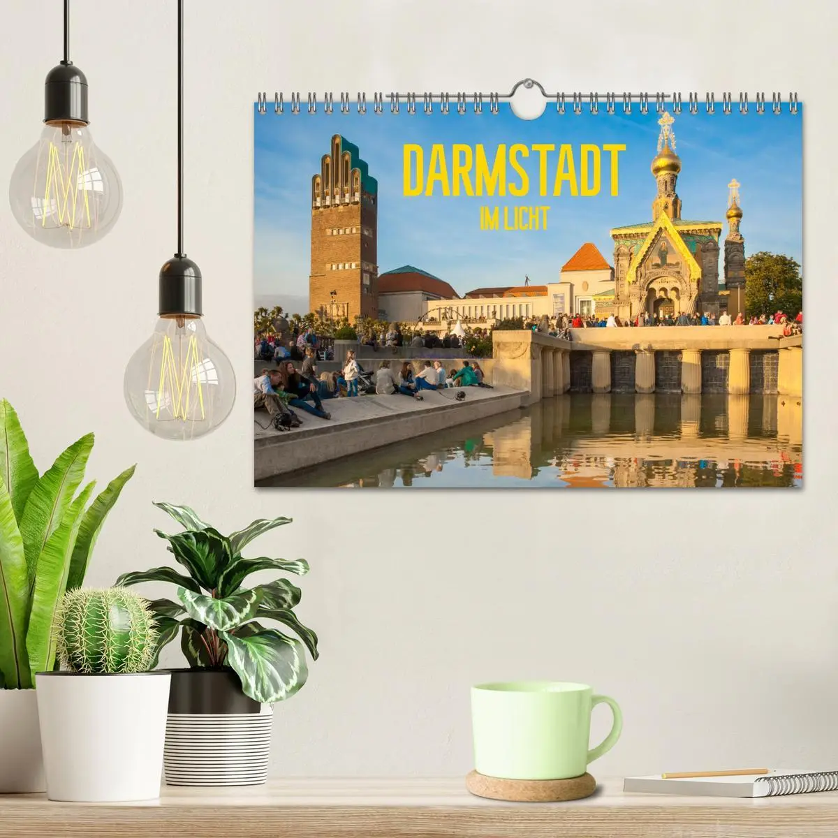 Bild: 9783457621356 | Darmstadt im Licht (Wandkalender 2026 DIN A4 quer), CALVENDO...