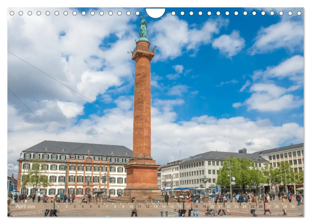 Bild: 9783457621356 | Darmstadt im Licht (Wandkalender 2026 DIN A4 quer), CALVENDO...