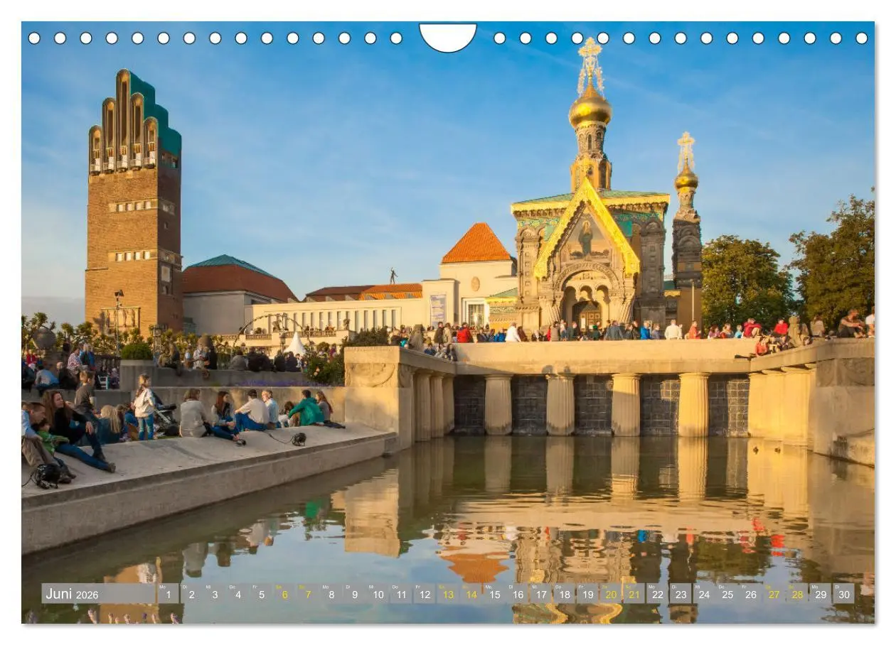 Bild: 9783457621356 | Darmstadt im Licht (Wandkalender 2026 DIN A4 quer), CALVENDO...
