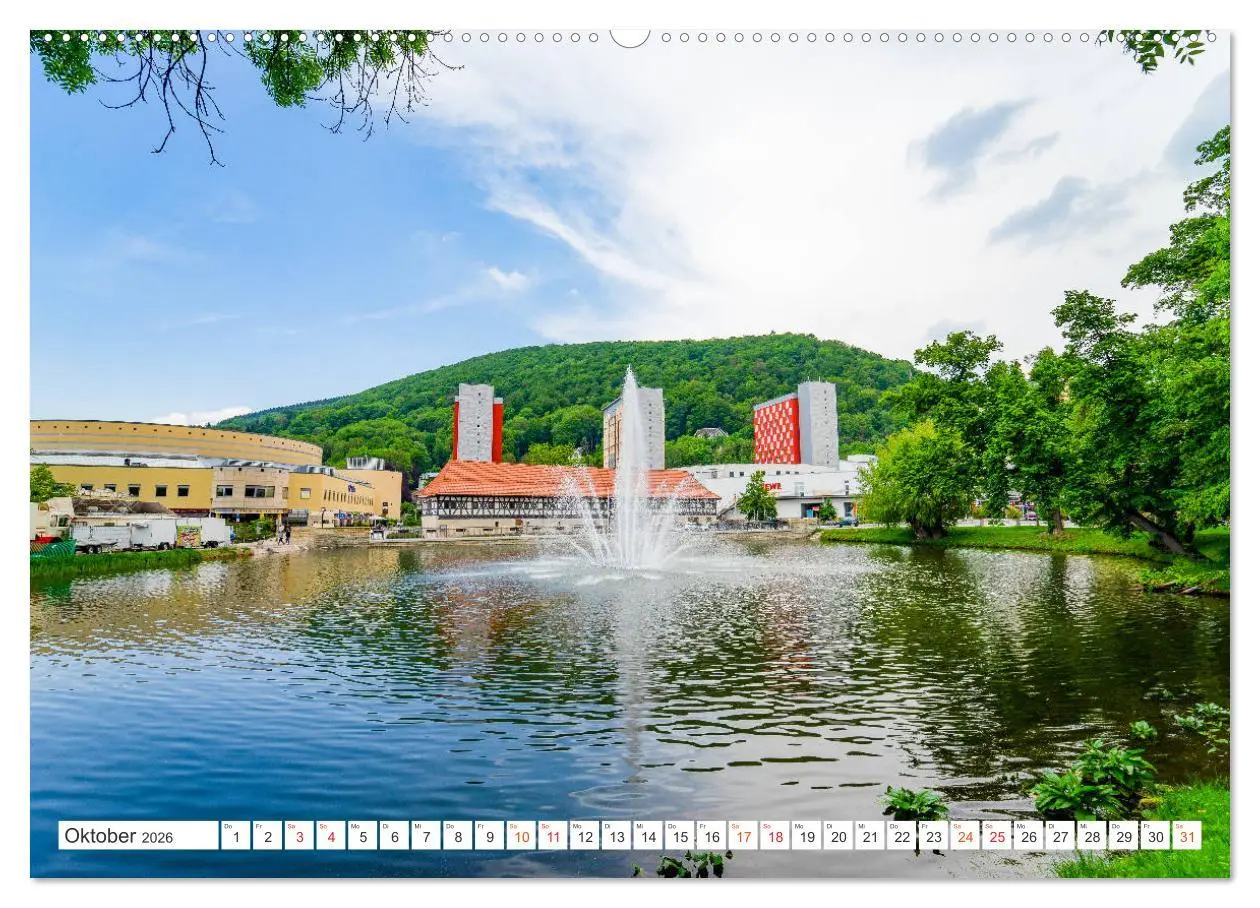 Bild: 9783457791356 | Suhl Impressionen (Wandkalender 2026 DIN A2 quer), CALVENDO...