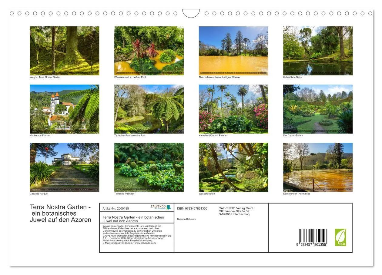 Bild: 9783457861356 | Terra Nostra Garten - ein botanisches Juwel auf den Azoren...