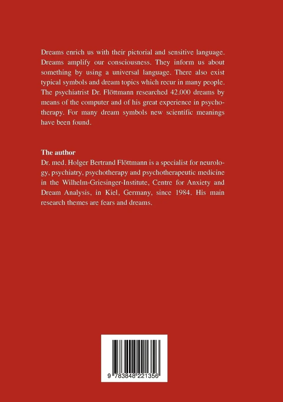 Rückseite: 9783848221356 | Dr. Flöttmann's Scientific Encyclopedia of Dream Symbols | Flöttmann