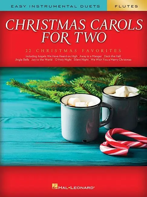 Cover: 888680751456 | Christmas Carols for Two Flutes | Easy Instrumental Duets | Buch