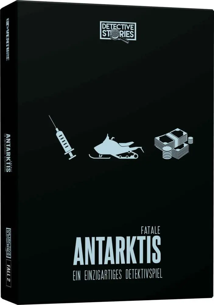 Cover: 4260478341456 | Krimi-Spielebox: Detective Stories iDventure - Antarktis Fatale...