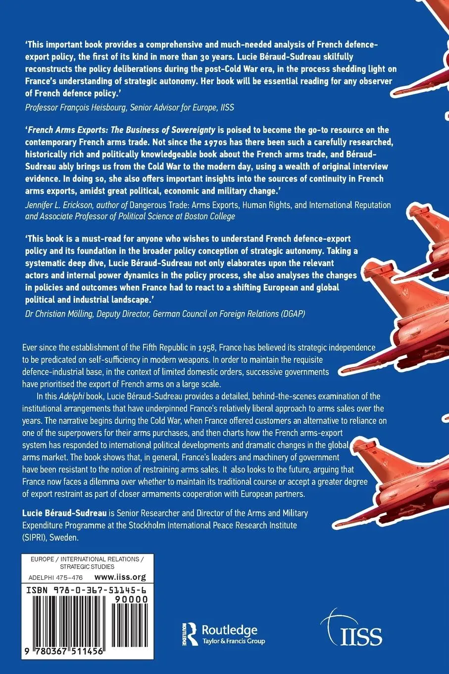Rückseite: 9780367511456 | French Arms Exports | The Business of Sovereignty | Béraud-Sudreau