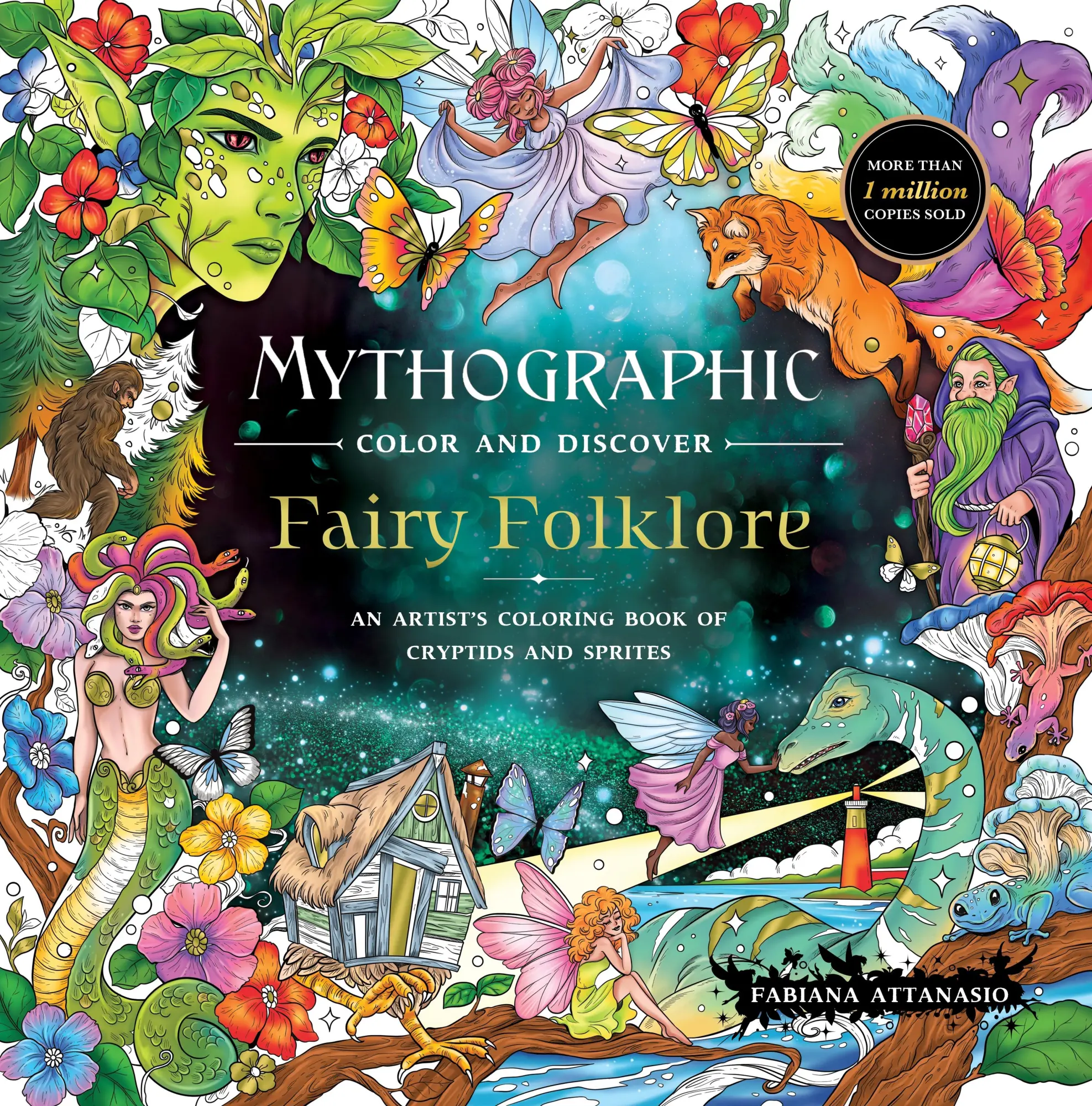 Cover: 9781250421456 | Mythographic Color and Discover: Fairy Folklore | Fabiana Attanasio