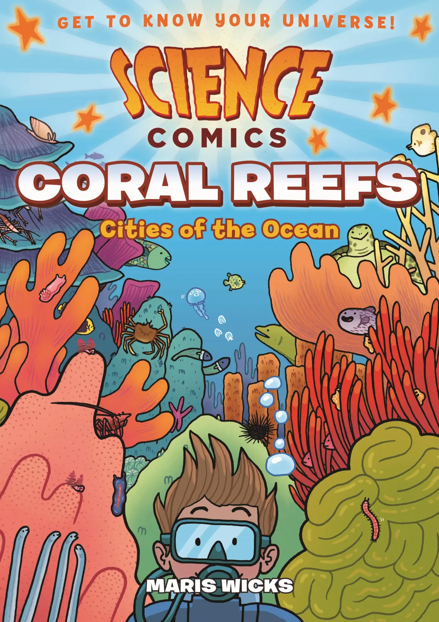 Cover: 9781626721456 | Science Comics: Coral Reefs | Cities of the Ocean | Maris Wicks | Buch