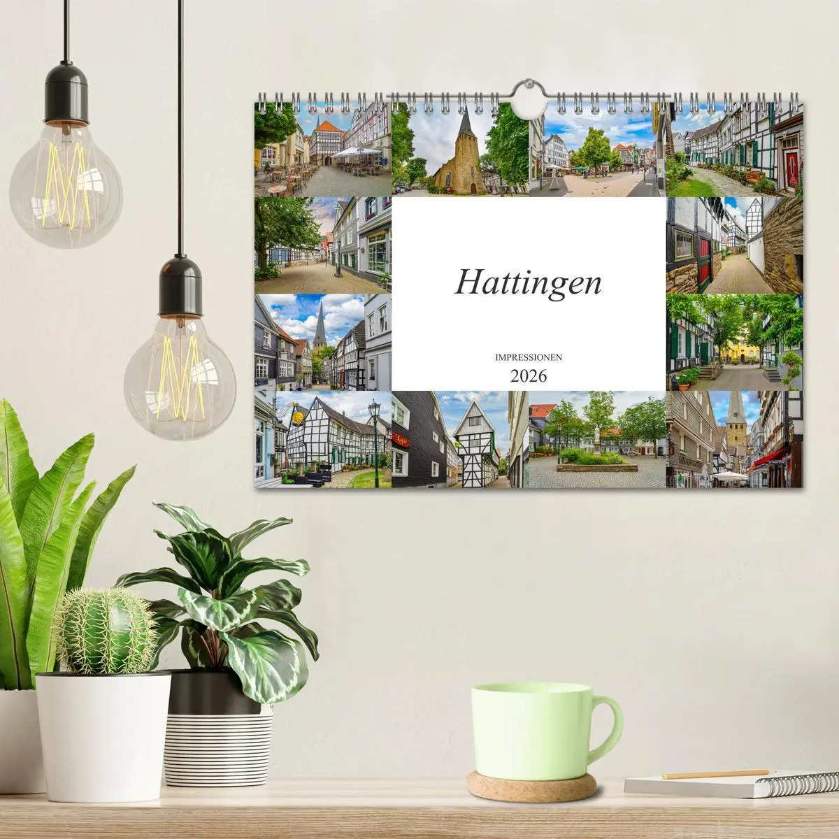 Bild: 9783457781456 | Hattingen Impressionen (Wandkalender 2026 DIN A4 quer), CALVENDO...