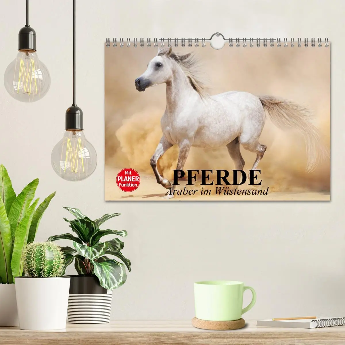 Bild: 9783516011456 | Pferde. Araber im Wüstensand (Wandkalender 2026 DIN A4 quer),...