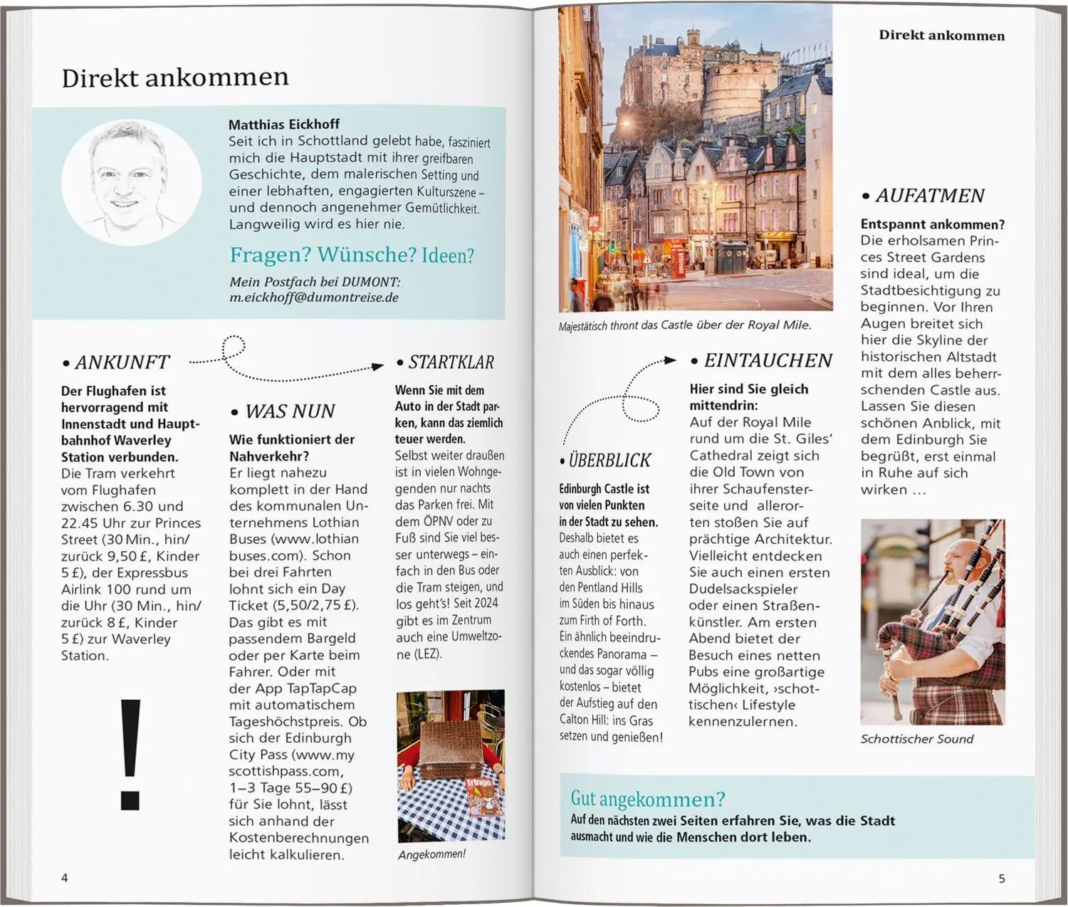 Bild: 9783616001456 | DUMONT direkt Reiseführer Edinburgh | Mit großem Cityplan | Eickhoff