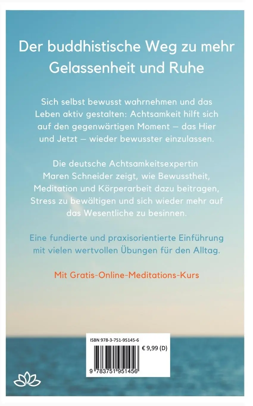 Rückseite: 9783751951456 | Der Weg der Achtsamkeit | Maren Schneider | Taschenbuch | Paperback