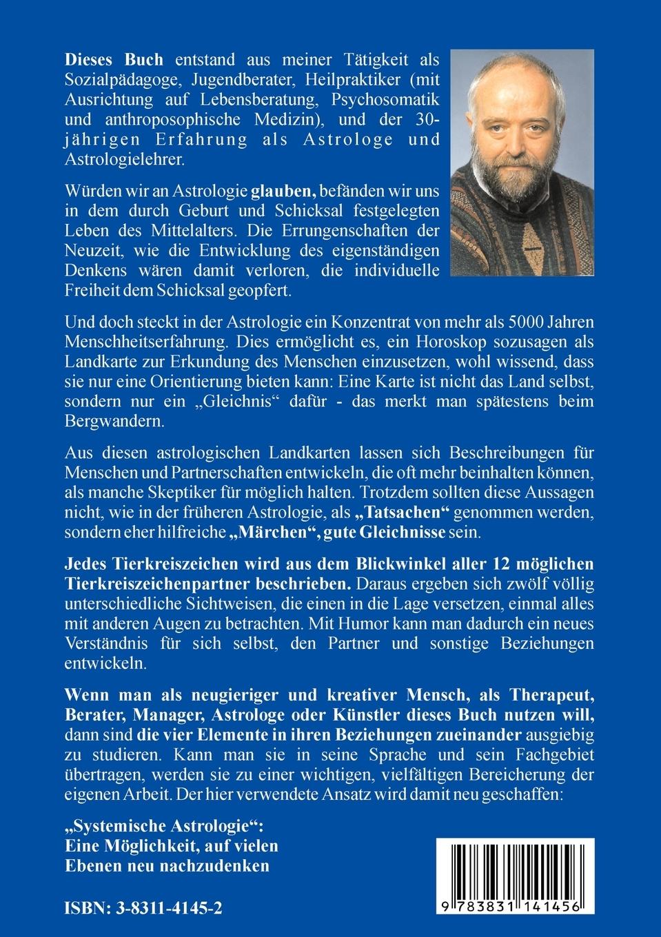 Rückseite: 9783831141456 | Partnerschaftsastrologie | Albrecht Klaus | Taschenbuch | 276 S.