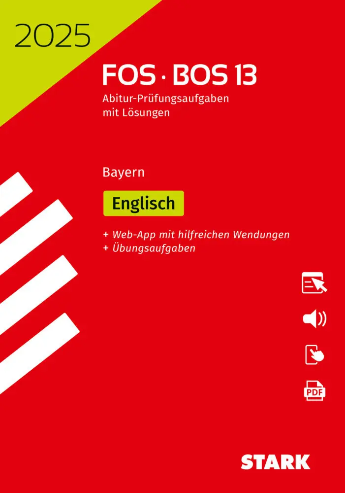 Cover: 9783849061456 | STARK Abiturprüfung FOS/BOS Bayern 2025 - Englisch 13. Klasse, m. 1...