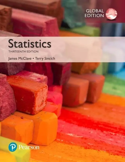 Cover: 9781292161556 | McClave, J: Statistics, Global Edition | James McClave (u. a.) | Buch
