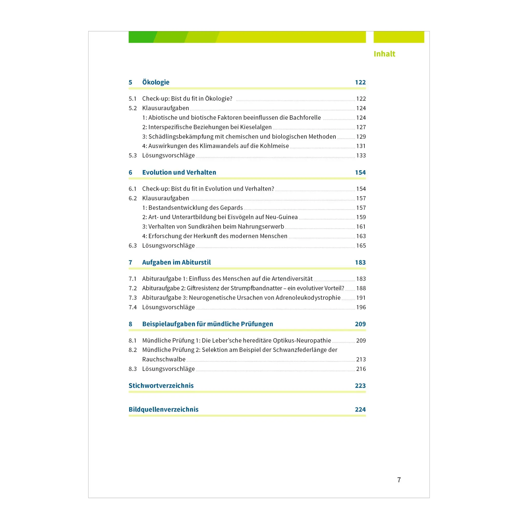 Bild: 9783070031556 | Fit fürs Abi. Klausur-Training Biologie | Jennifer Hillesheim (u. a.)