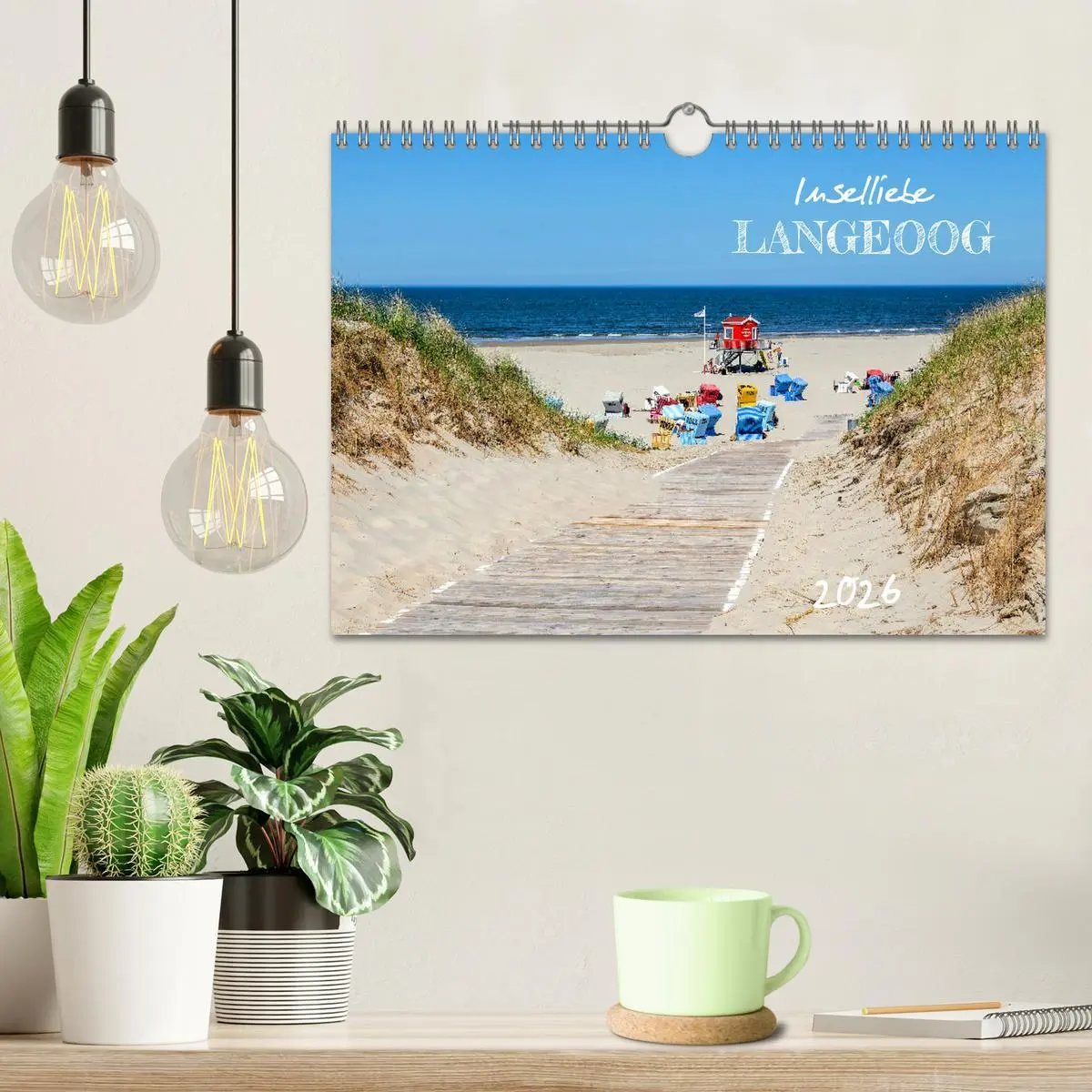 Bild: 9783457911556 | Inselliebe Langeoog (Wandkalender 2026 DIN A4 quer), CALVENDO...