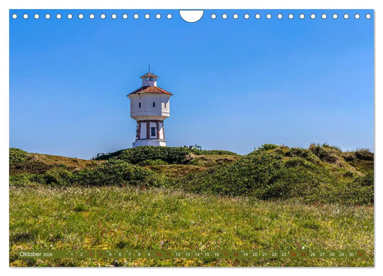 Bild: 9783457911556 | Inselliebe Langeoog (Wandkalender 2026 DIN A4 quer), CALVENDO...