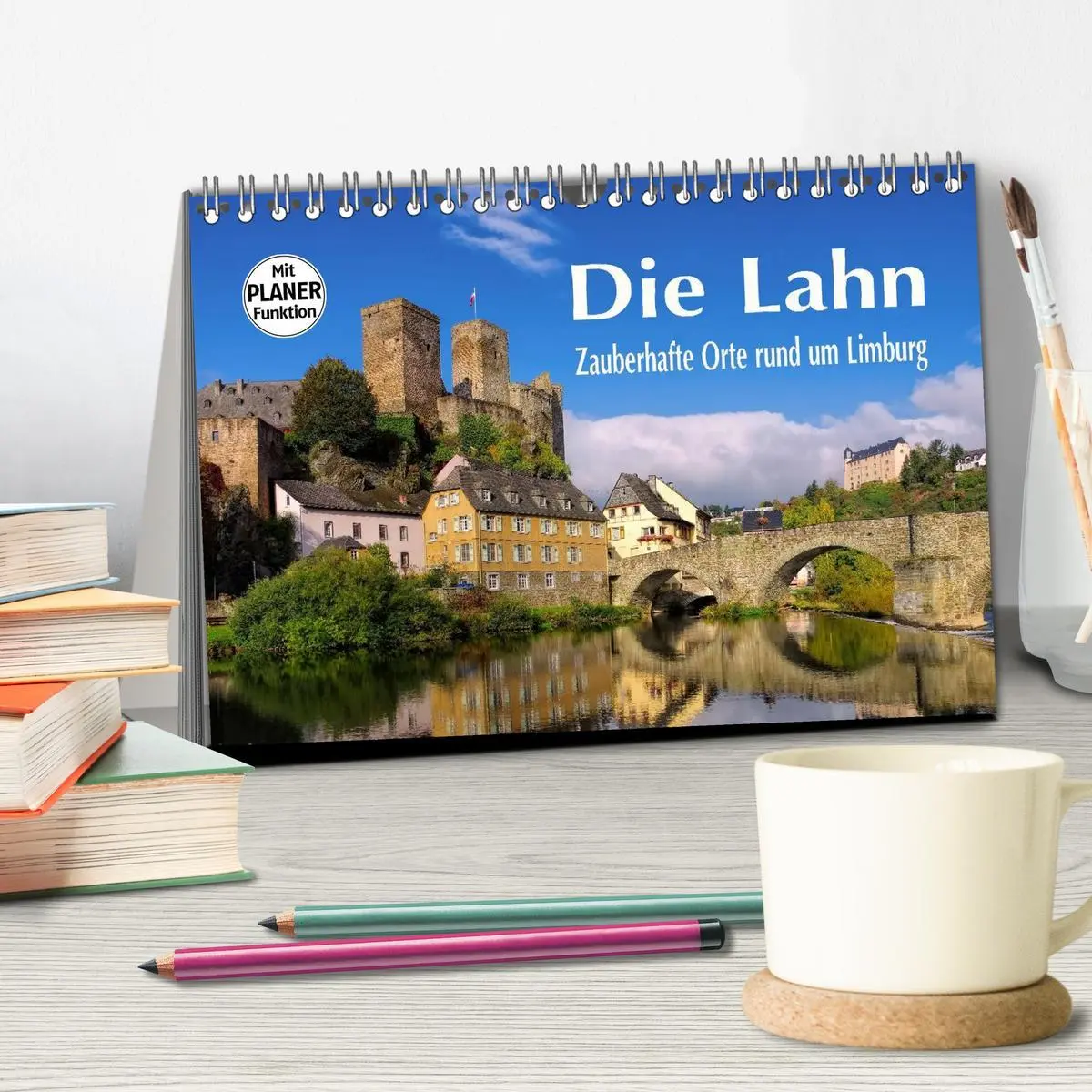 Bild: 9783516001556 | Die Lahn - Zauberhafte Orte rund um Limburg (Tischkalender 2026 DIN...