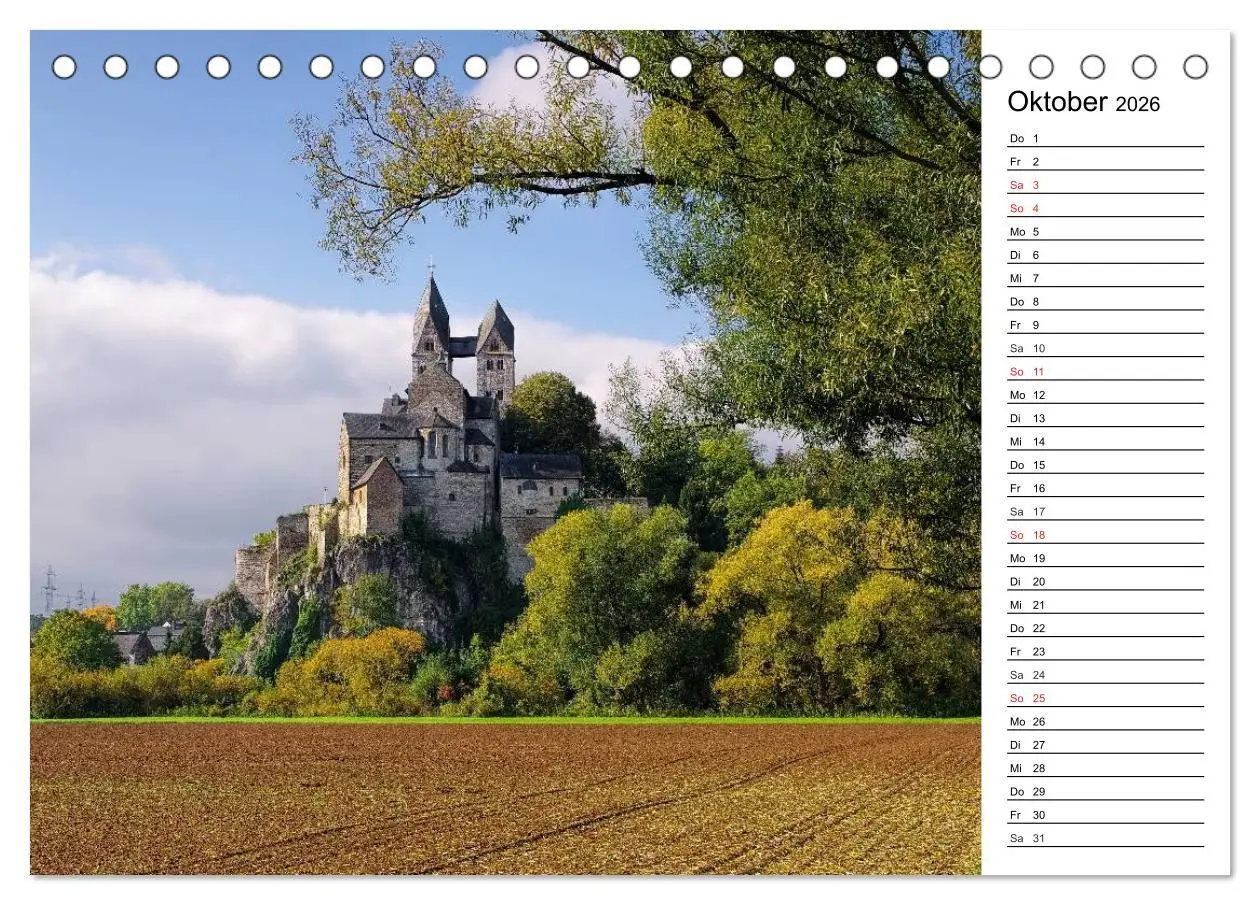 Bild: 9783516001556 | Die Lahn - Zauberhafte Orte rund um Limburg (Tischkalender 2026 DIN...