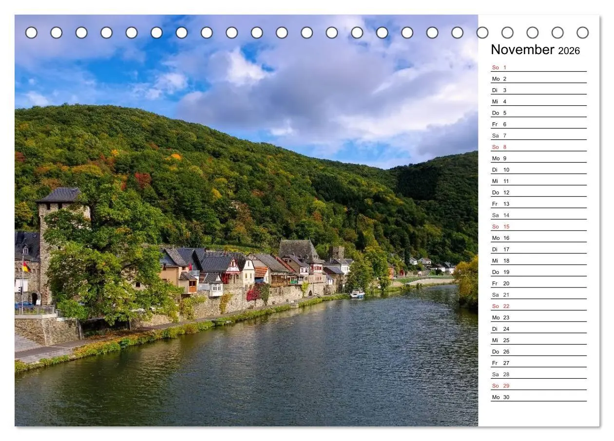 Bild: 9783516001556 | Die Lahn - Zauberhafte Orte rund um Limburg (Tischkalender 2026 DIN...