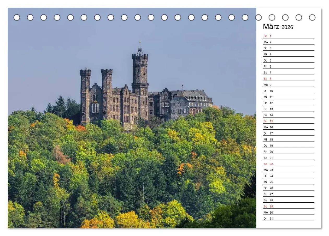 Bild: 9783516001556 | Die Lahn - Zauberhafte Orte rund um Limburg (Tischkalender 2026 DIN...