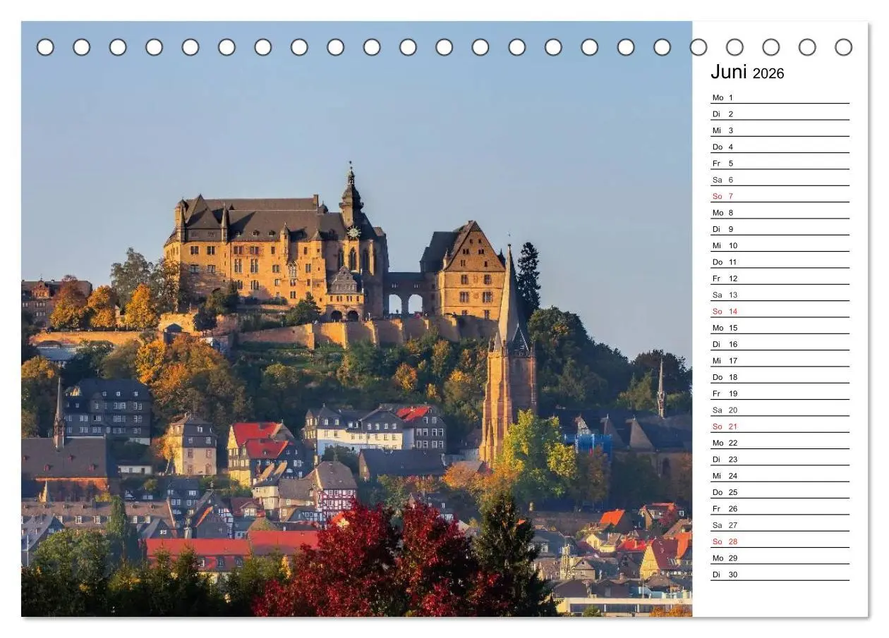 Bild: 9783516001556 | Die Lahn - Zauberhafte Orte rund um Limburg (Tischkalender 2026 DIN...