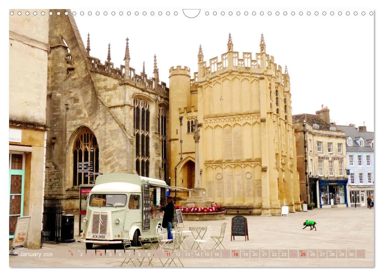 Bild: 9783516551556 | Picturesque Cotswolds (Wall Calendar 2026 DIN A3 landscape),...
