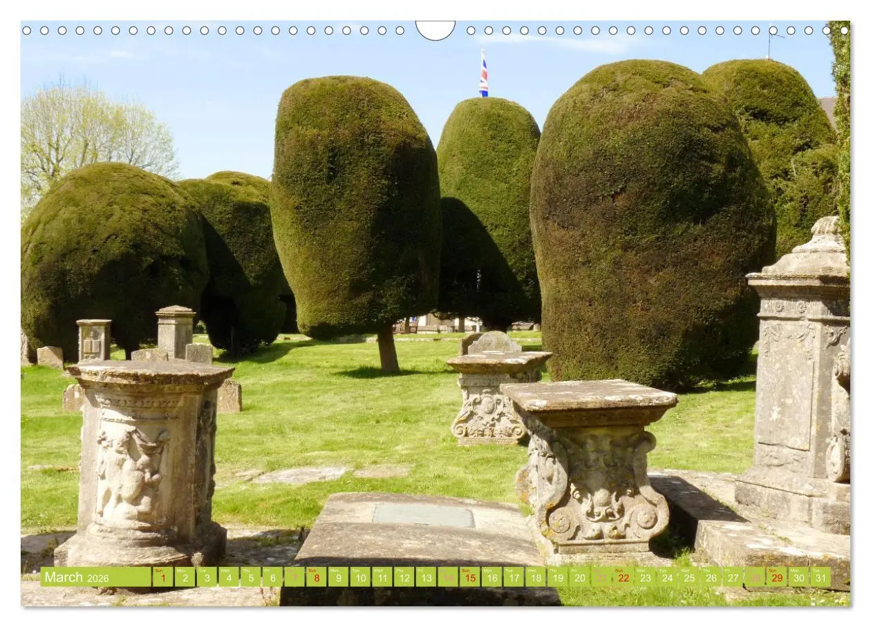 Bild: 9783516551556 | Picturesque Cotswolds (Wall Calendar 2026 DIN A3 landscape),...