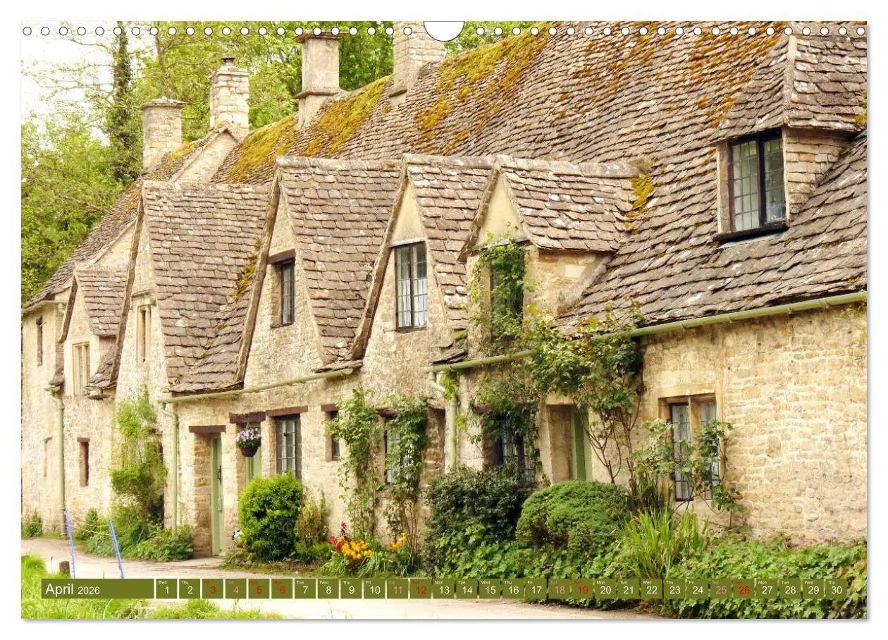 Bild: 9783516551556 | Picturesque Cotswolds (Wall Calendar 2026 DIN A3 landscape),...