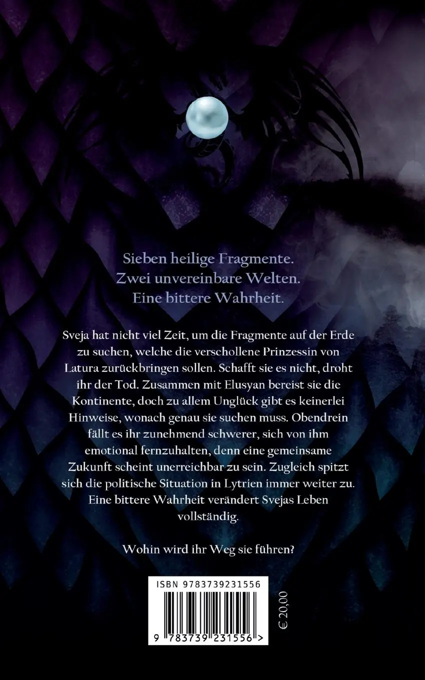 Rückseite: 9783739231556 | Drachenperle | Zoe S. Rosary | Taschenbuch | 550 S. | Deutsch | 2023