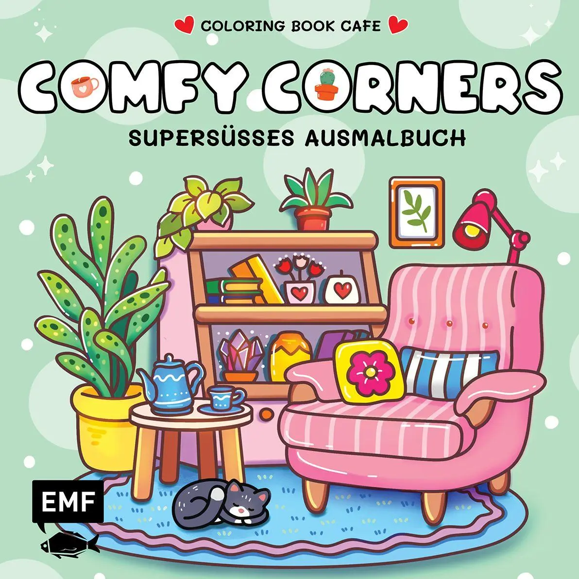 Cover: 9783745931556 | Cozy Coloring - Comfy Corners | Coloring Book Cafe | Taschenbuch