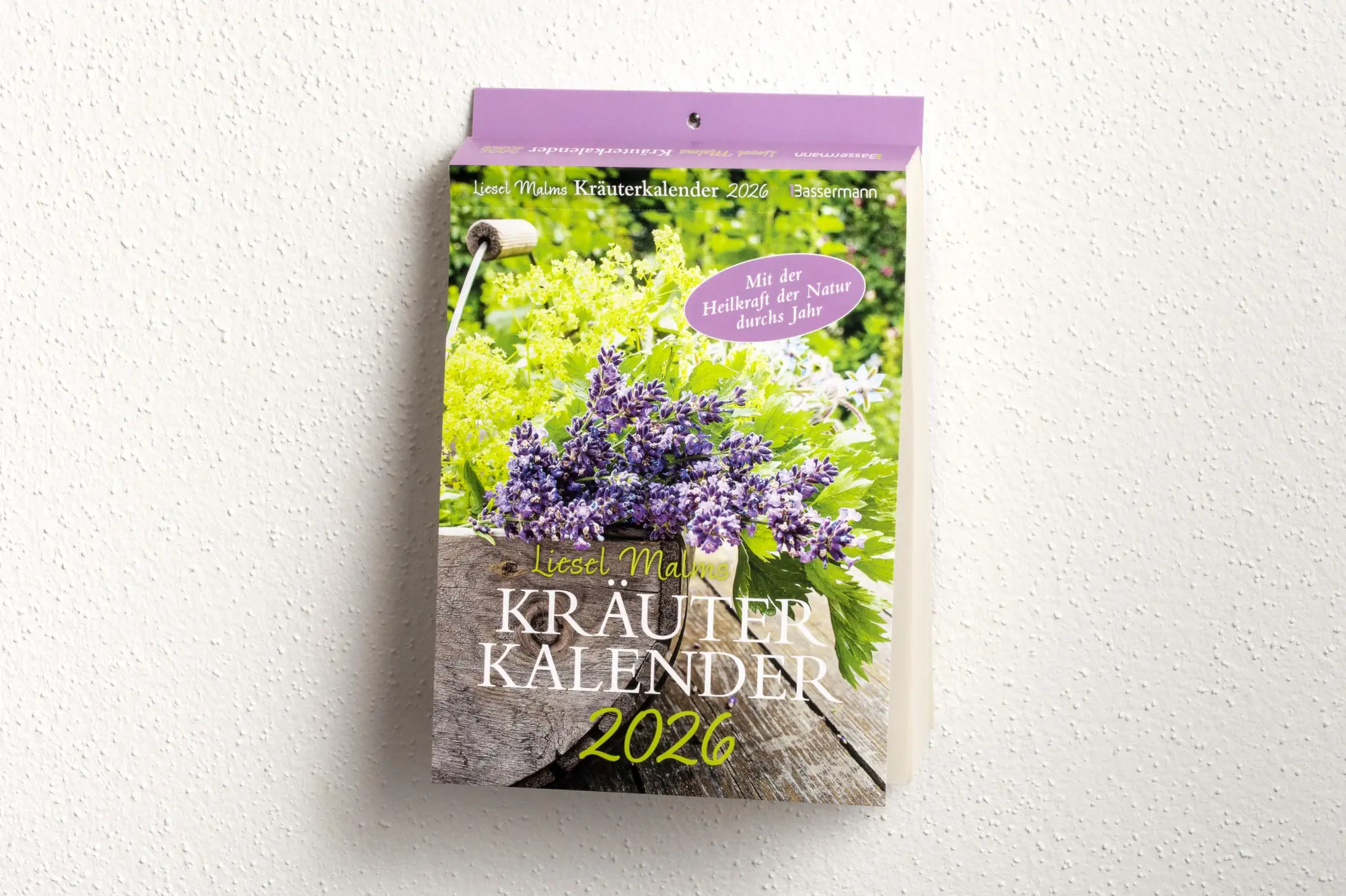Bild: 9783809451556 | Liesel Malms Kräuterkalender 2026. Mit der Heilkraft der Natur...