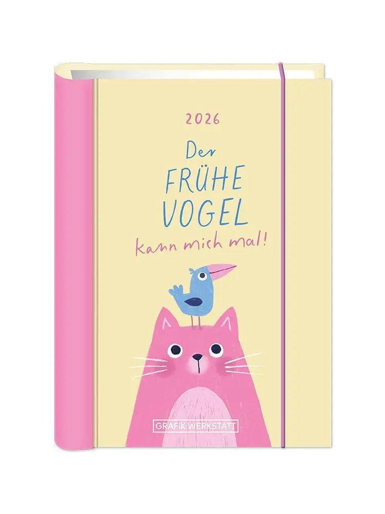 Cover: 9783986361556 | Terminplaner 2026 Der frühe Vogel | Terminplaner Hardcover | Original
