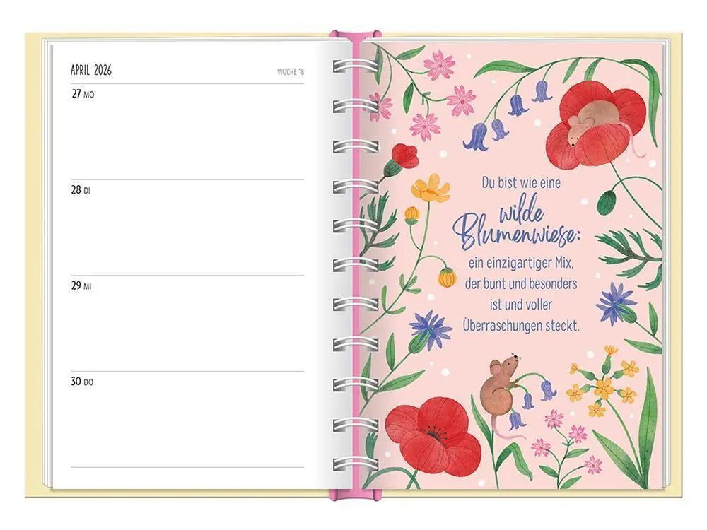 Bild: 9783986361556 | Terminplaner 2026 Der frühe Vogel | Terminplaner Hardcover | Original