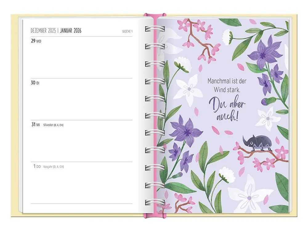 Bild: 9783986361556 | Terminplaner 2026 Der frühe Vogel | Terminplaner Hardcover | Original