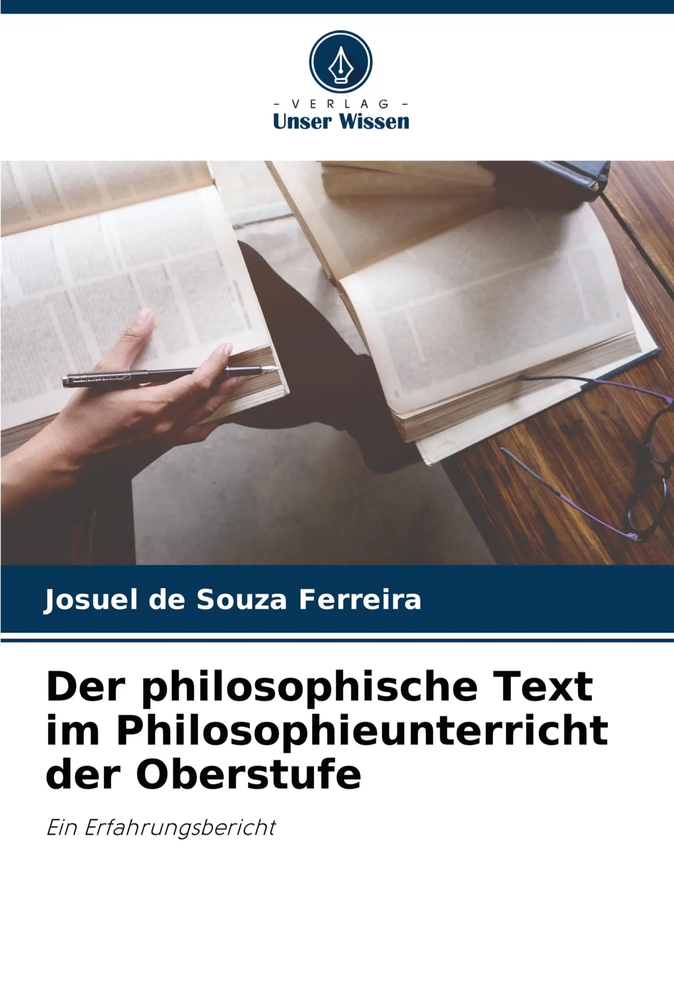 Cover: 9786208121556 | Der philosophische Text im Philosophieunterricht der Oberstufe | Buch