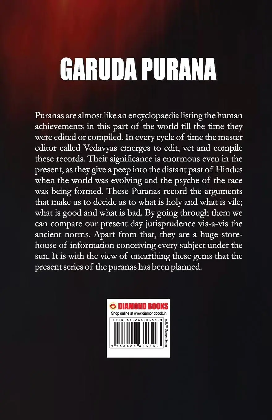 Rückseite: 9788128801556 | Garuda Puran | B. K. Chaturvedi | Taschenbuch | Englisch | 2024