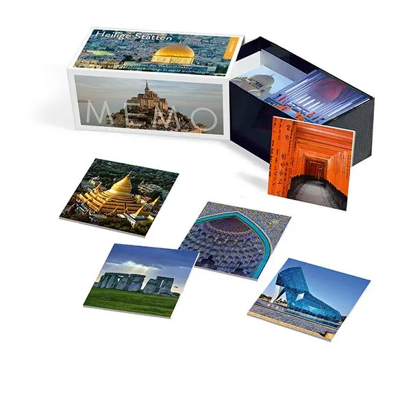 Cover: 4260044151656 | Heilige Stätten. Memo Places of Worship. Matching Game | Spiel | 2021