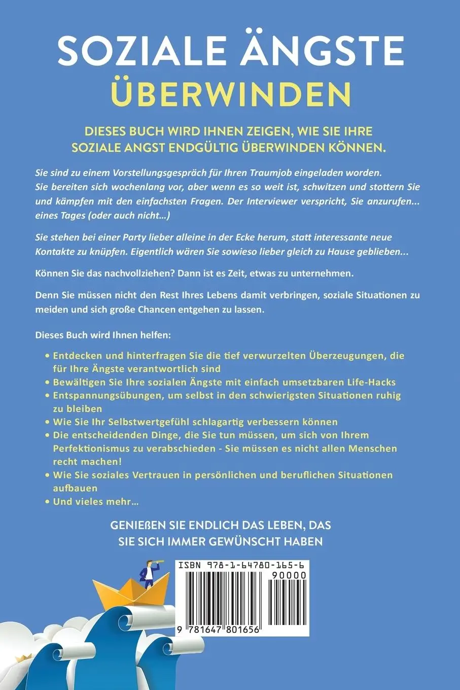 Rückseite: 9781647801656 | Soziale Ängste überwinden | Derick Howell | Taschenbuch | 2020