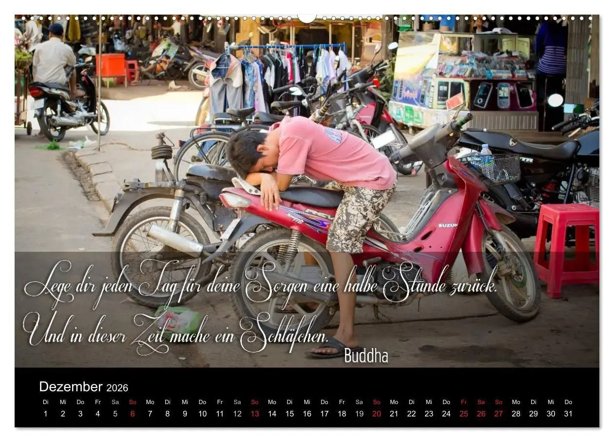 Bild: 9783516231656 | Buddhistische Weisheiten (Wandkalender 2026 DIN A2 quer), CALVENDO...
