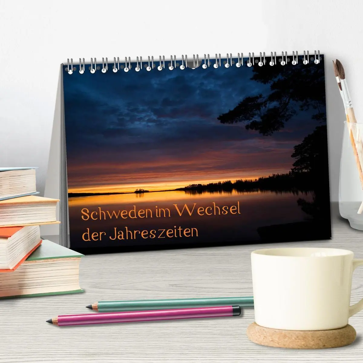 Bild: 9783569941656 | Schweden im Wechsel der Jahreszeiten (Tischkalender 2027 DIN A5...