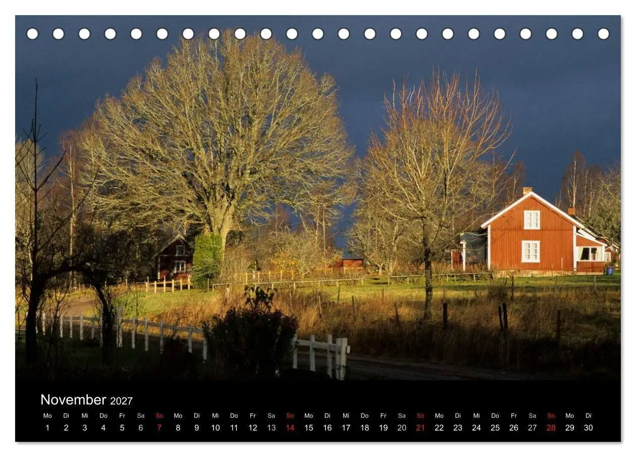 Bild: 9783569941656 | Schweden im Wechsel der Jahreszeiten (Tischkalender 2027 DIN A5...