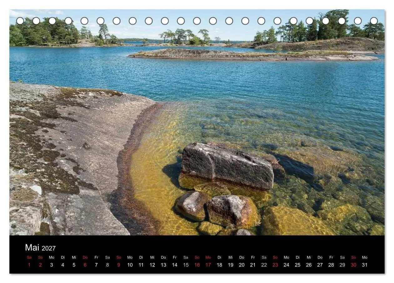 Bild: 9783569941656 | Schweden im Wechsel der Jahreszeiten (Tischkalender 2027 DIN A5...