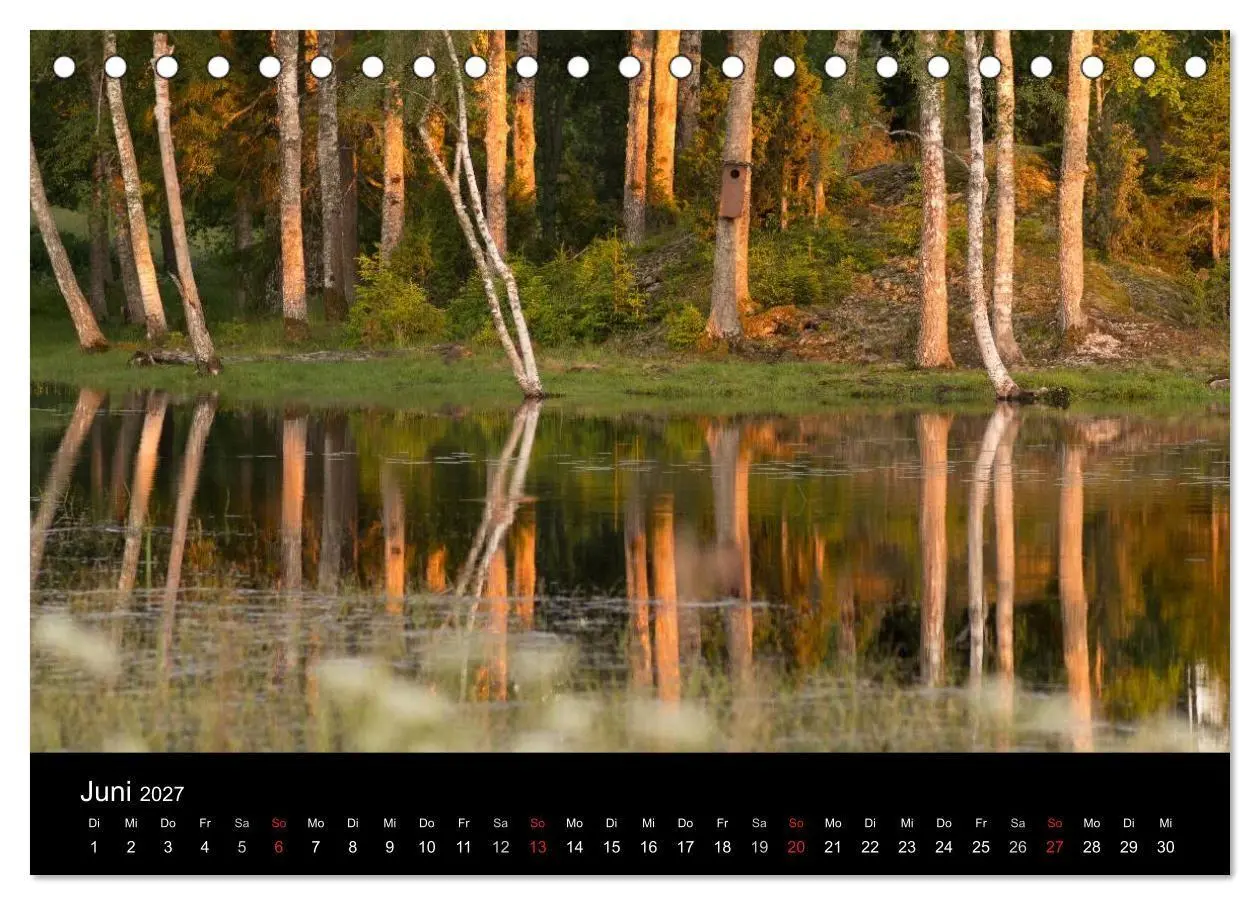 Bild: 9783569941656 | Schweden im Wechsel der Jahreszeiten (Tischkalender 2027 DIN A5...
